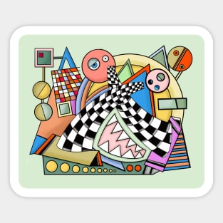 Abstract Art 0068... Sticker